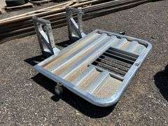 Diamond plated Headache rack