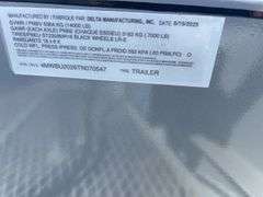 2025 Delta 20ft T/A Equipment Trailer - Albuquerque NM
