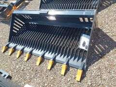 Landhonor 72in Skid Steer Rock Bucket  Model RB-14-78W - Albuquerque NM