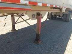 2006 East Genesis T/A Aluminum 3/4 Frame End Dump Trailer