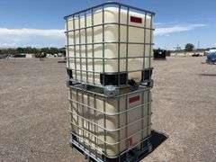 Qty Of (2) 275 Gal Basket Tanks