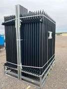 Qty 40 7FT 2-Rail Iron Site Fencing - Albuquerque NM