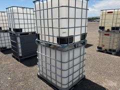 Qty Of (2) 275 Gal Basket Tanks