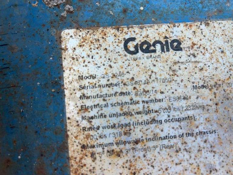 2014 Genie GS-3246 Scissor Lift - Albuquerque, NM
