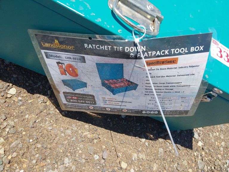 Landhonor Ratchet Tie Down & Flatpack Toolbox - Albuquerque NM