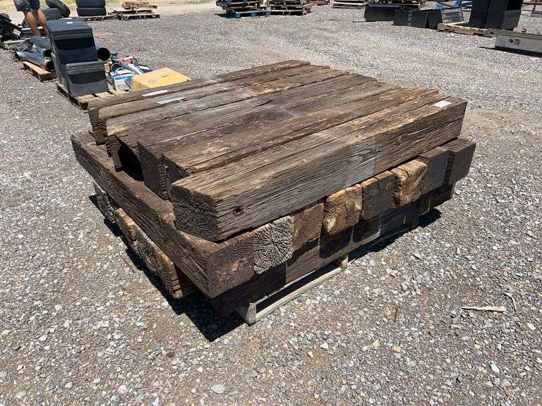Qty Of (20) 8 in x 8 in x 5 Ft 6 In Wood Beams - Albuquerque NM