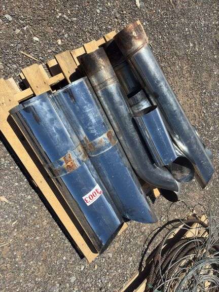 Qty (10) 5in & 8in Stainless Steel Stacks - Albuquerque NM