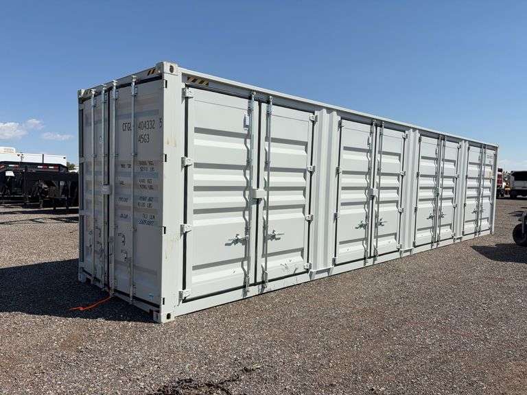 40 Ft Multi Door One Trip Container -Albuquerque, NM - J&J Auctioneers LLC