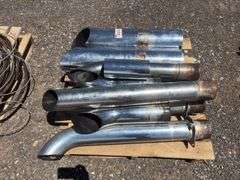 Qty (10) 5in & 8in Stainless Steel Stacks - Albuquerque NM