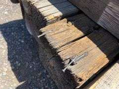 Qty Of (20) 8 in x 8 in x 5 Ft 6 In Wood Beams - Albuquerque NM