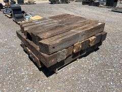 Qty Of (20) 8 in x 8 in x 5 Ft 6 In Wood Beams - Albuquerque NM