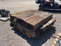 Qty Of (20) 8 in x 8 in x 5 Ft 6 In Wood Beams - Albuquerque NM