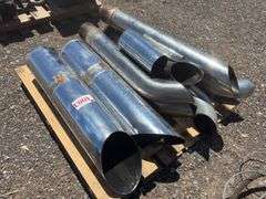 Qty (10) 5in & 8in Stainless Steel Stacks - Albuquerque NM