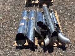 Qty (10) 5in & 8in Stainless Steel Stacks - Albuquerque NM
