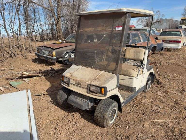 Inoperable Yamaha Golf Cart - Springer, NM - J&J Auctioneers LLC