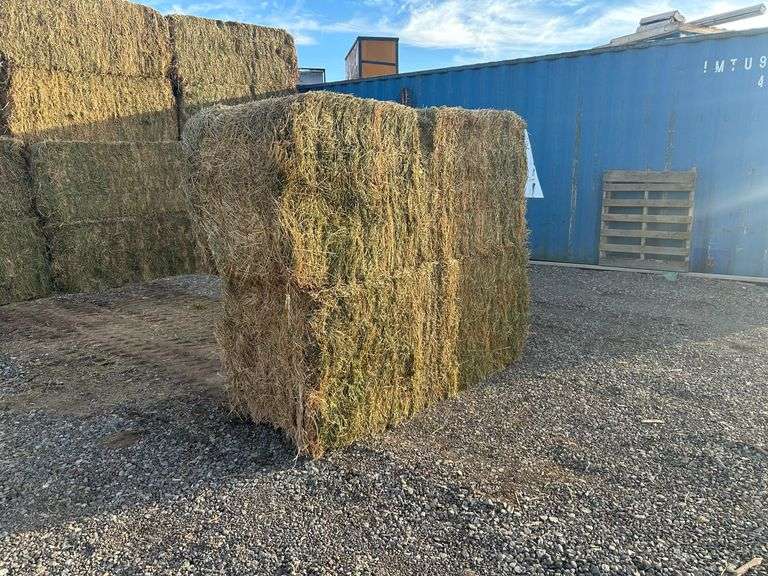 Qty 2 3x3x8 Bales Alfalfa Hay - Albuquerque, NM - J&J Auctioneers LLC