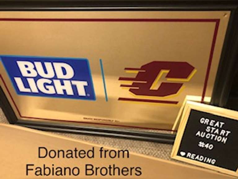 CMU Bud Light Mirror