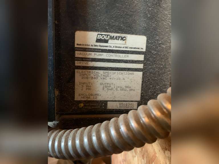 Boumatic Vacuum Pump