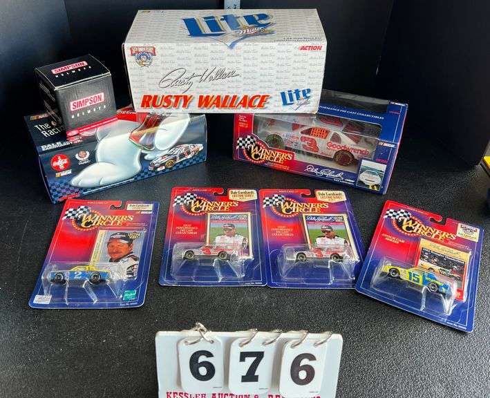 Misc. Dale Earnhardt and Rusty Wallace Lot
