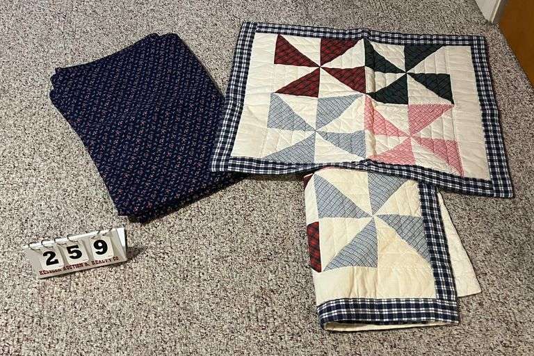 3 Small Quilts