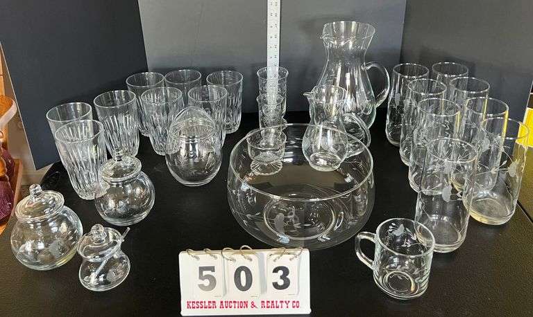 Princess House Heritage Pattern Crystal