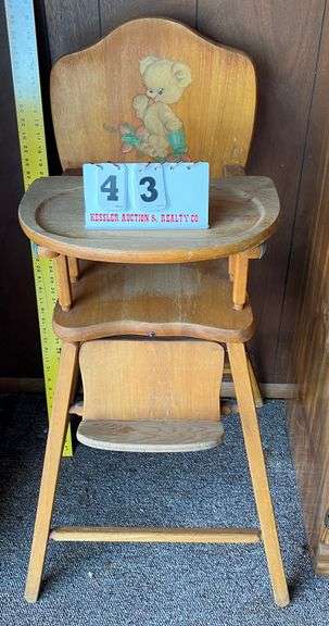 Wooden High Chair