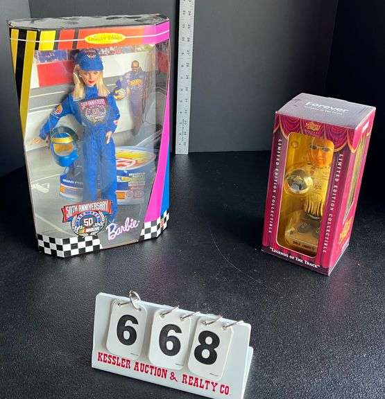 Nascar Barbie & Bobblehead