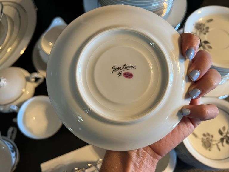 Nocturne by Yamaka Japan China Set