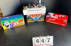 4 1:24 Scale Die Cast Nascar Cars