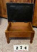 Foot Stool with Storage