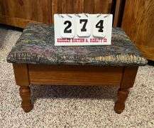 Foot Stool with Storage