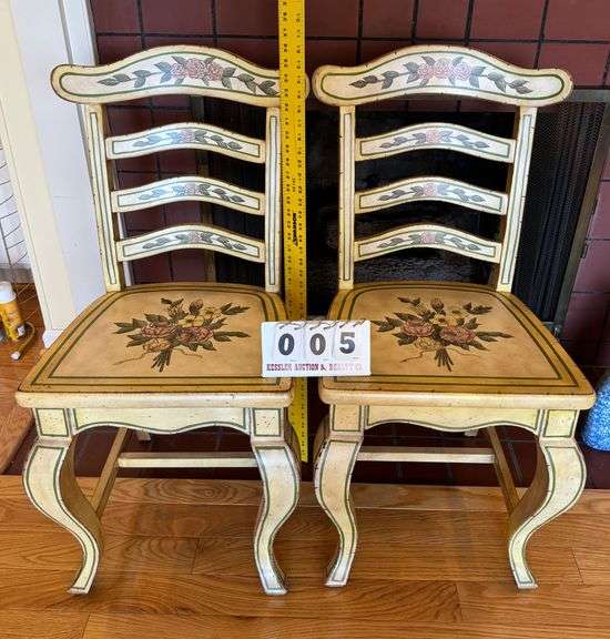 2 Matching Wood Chairs