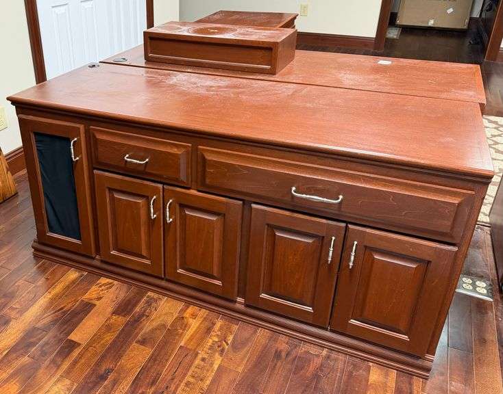 Office desk w/return and credenza