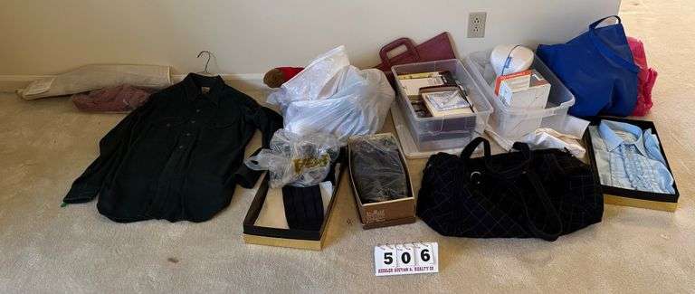 Bags, Office Supplies, Neck Pillow, and Misc.