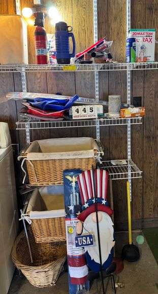 Shelf Clean Out in Garage