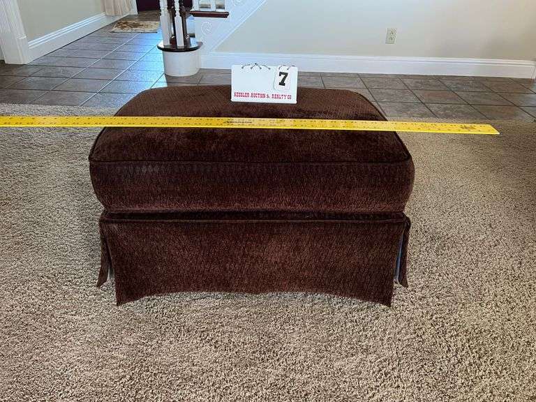 Brown Ottoman