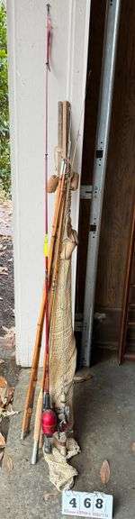 Fishing Poles and Net