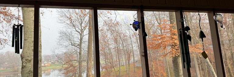 All the Wind Chimes on the Back Porch