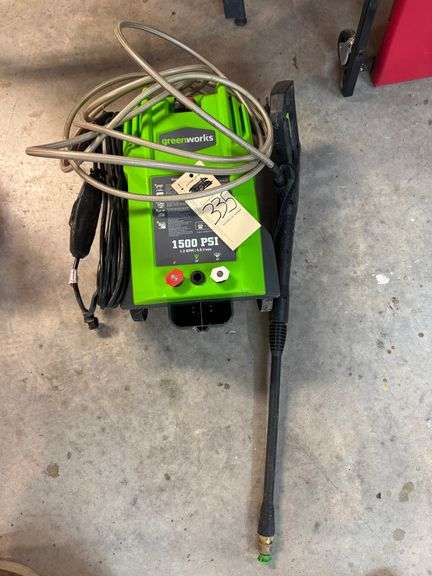 Green works electric pressure washer