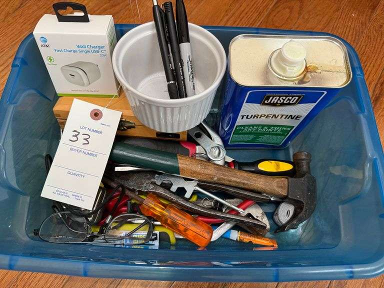 Tote of tools