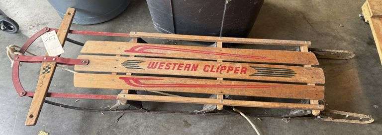Western clipper sled