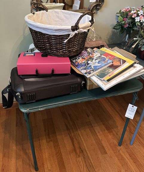 Cart table, misc