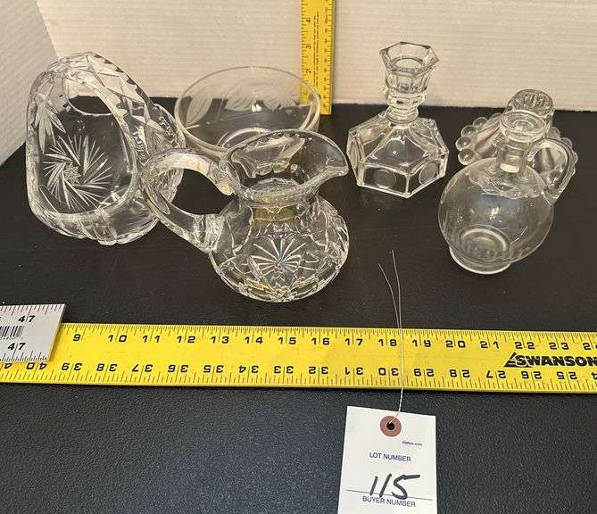 6 pc glassware
