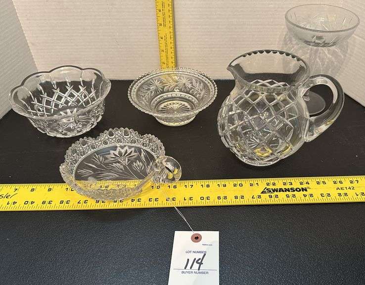 5 pc glassware