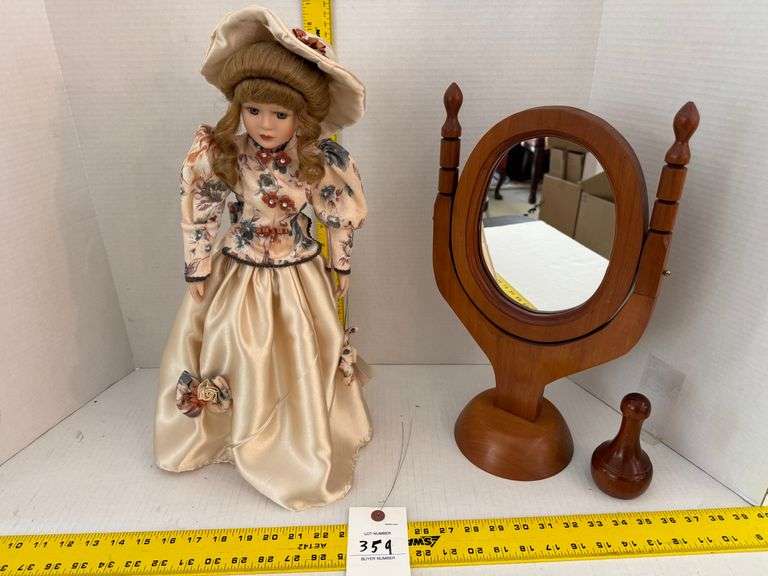 Mirror and a doll