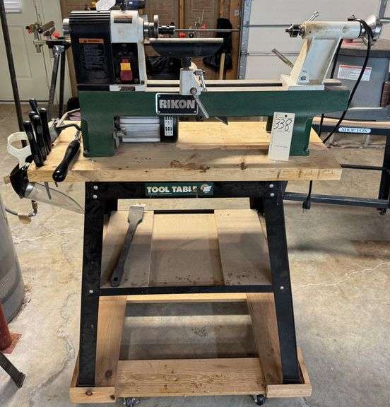 Rikon turning lathe