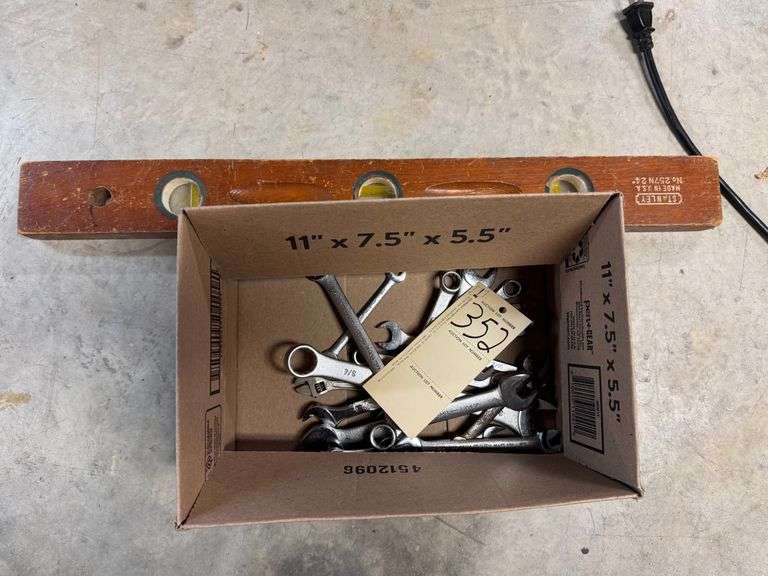 Wrenches and level
