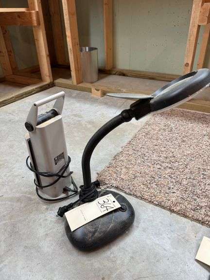 Light and magnifier