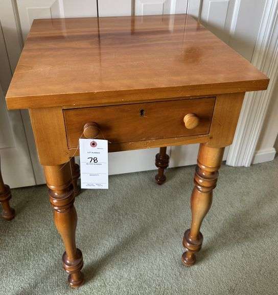 Cherry end table