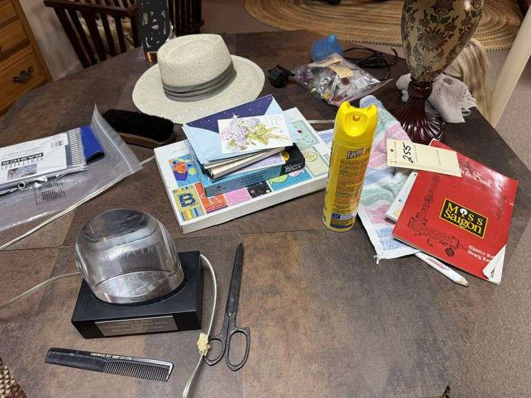 Lamp, decor, misc